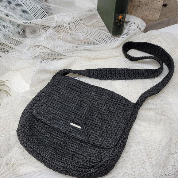 Black Knit The Sak Purse Shoulder Bag - Picture 2 of 9